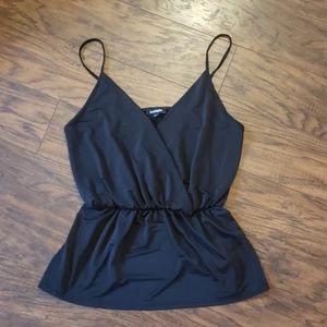 Express black tank top